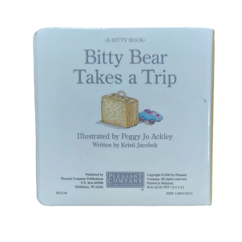 American Girl Doll Pleasant Company Bitty Baby 2000 Travel Outfit Set Retired - Picture 11 of 11